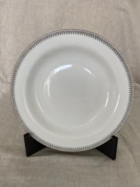 Bordenset Winterling, gouden rand met boogmotief