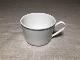Koffiekopje Schönwald, zilver geometrisch decor