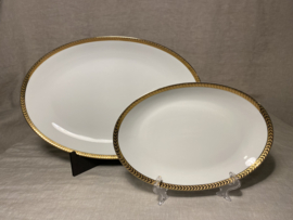 Schalenset Winterling, gouden rand
