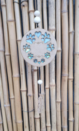 Houten suncatcher met pootjes