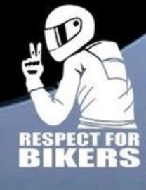 Sticker RESPECT FOR BIKERS