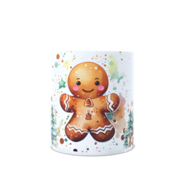 Koffie beker - thee mok - kerst - poppetje