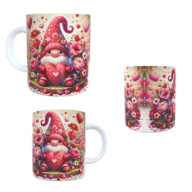 Koffie beker - thee mok - gnomes - kabouter - valentijn - liefde