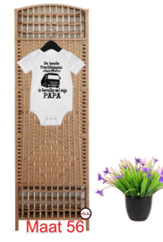Rompertje  De beste vrachtwagen chauffeur is toevallig mijn papa Kraam Geschenk - Cadeau