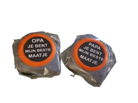 Rolmaat Papa of Opa Vaderdag - Verjaardag