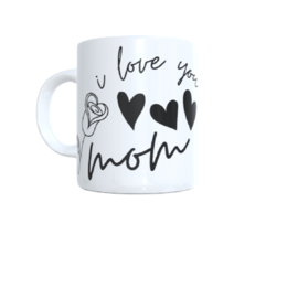 Koffie beker - thee mok I love you mom