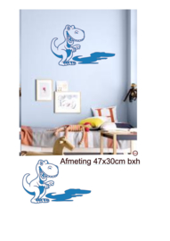 Raam - Muur stickers Dinosaurus