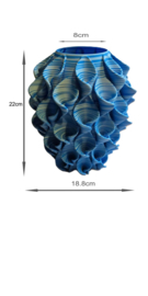 Lilypot bloemvaas 22 cm hoog