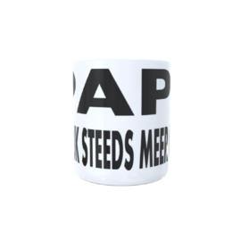 Koffie beker - thee mok - tekst - quote - ik lijk steeds meer op jou - geschenk - papa -