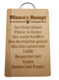 Broodplank Mam`s recept