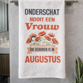 Bedrukte handdoek