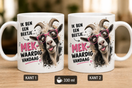 Mok “Ik ben een beetje mek-waardig vandaag