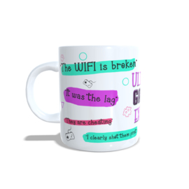 Koffie beker gamer - wifi -