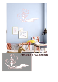 Raam - Muur stickers Dinosaurus