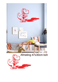 Raam - Muur stickers Dinosaurus