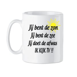 Beker jij bent de zon - gein mok