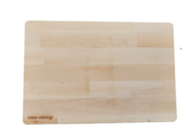 Houten snijplank - serveerplank tekst Hello - Beuken - Verjaardag - Geschenk