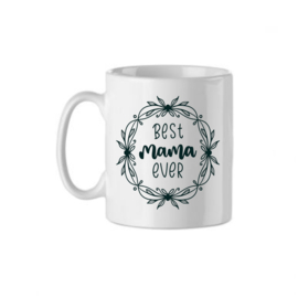 Bedrukte beker  Best mama ever - Koffie mok - Thee mug