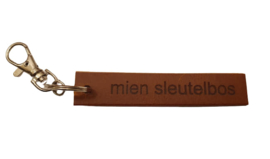 Lederen sleutelhangers