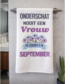 Bedrukte handdoek