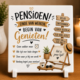 Tegel pensioen  – Een nieuw hoofdstuk begint
