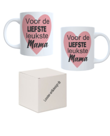 Koffie beker - thee mok - tekst - liefste mama - liefste papa