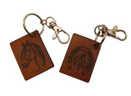 Lederen  Sleutelhangers  paard