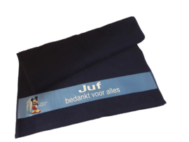 Handdoek voor meester of juf