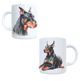 Koffie beker - thee mok - afbeelding - honden - dieren - liefhebbers - dierenprint - dog