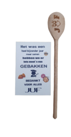 Afscheid kado voor meester en juf
