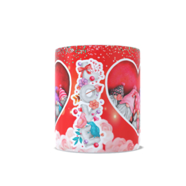 Koffie beker thee mok grooms - kabouters - love - liefde - valentijn