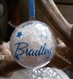 Kerstbal met naam