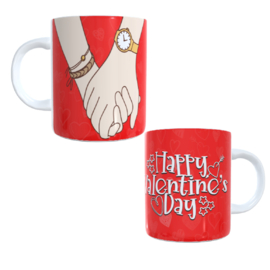 Bedrukte koffie beker - thee mok valentijn - verliefd