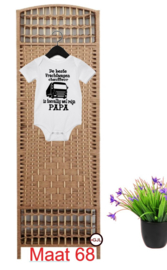 Rompertje  De beste vrachtwagen chauffeur is toevallig mijn papa Kraam Geschenk - Cadeau