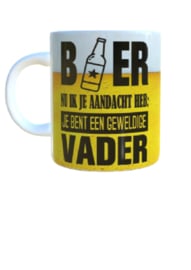 Beker - mok Bier geweldige vader