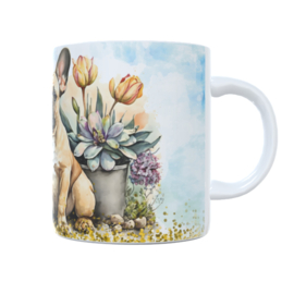 Koffie beker - thee mok - bulldog - frenchie - hond
