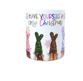 Beker kerst have your self a cosy christmas