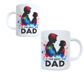 Koffie beker - thee mok the best dad - beste papa - vader