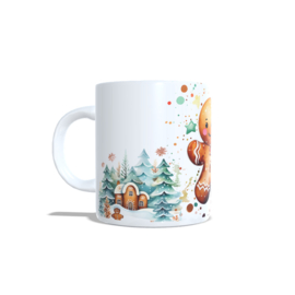 Koffie beker - thee mok - kerst - poppetje