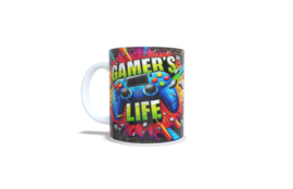 Koffie beker - thee mok - spreuk - gamers life