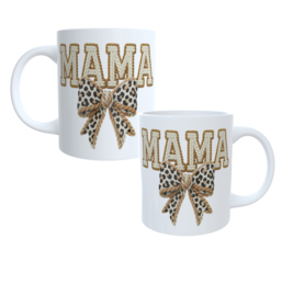 Bedrukte koffie beker - Thee mok - mama - moeder