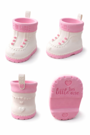 Baby Laarsje  Perfect voor Geboorte & Babyshower (Meisje)