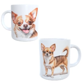 Koffie beker - thee mok - afbeelding - honden - dieren - liefhebbers - dierenprint - dog