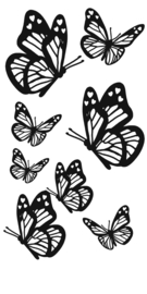 Raamstickers Vlinders - Butterfly