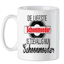 Koffie beker - thee mok schoonmoeder - moeder