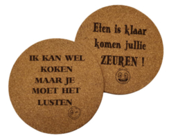 Kurken pannen  onderzetters