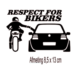 Sticker RESPECT FOR BIKERS