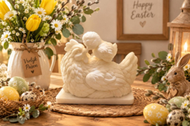 Kip met kuiken – Liefdevolle paasdecoratie | 3D geprint
