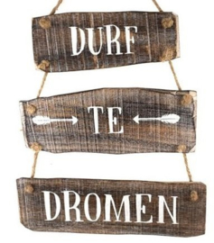 Boomstammetjes tekst durf te dromen
