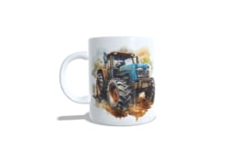 Koffie beker thee mok boerderij - boer - farm - tractor  - ik snurk niet